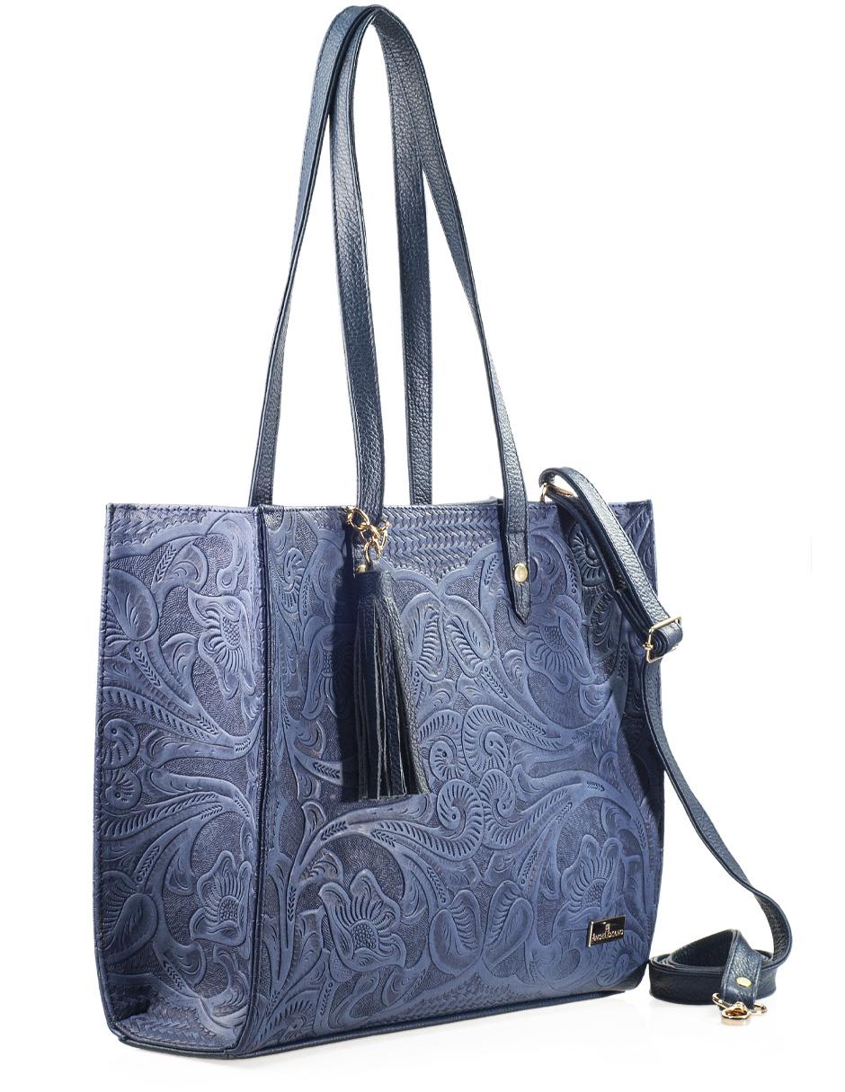 Bolsa tote de piel para mujer 5