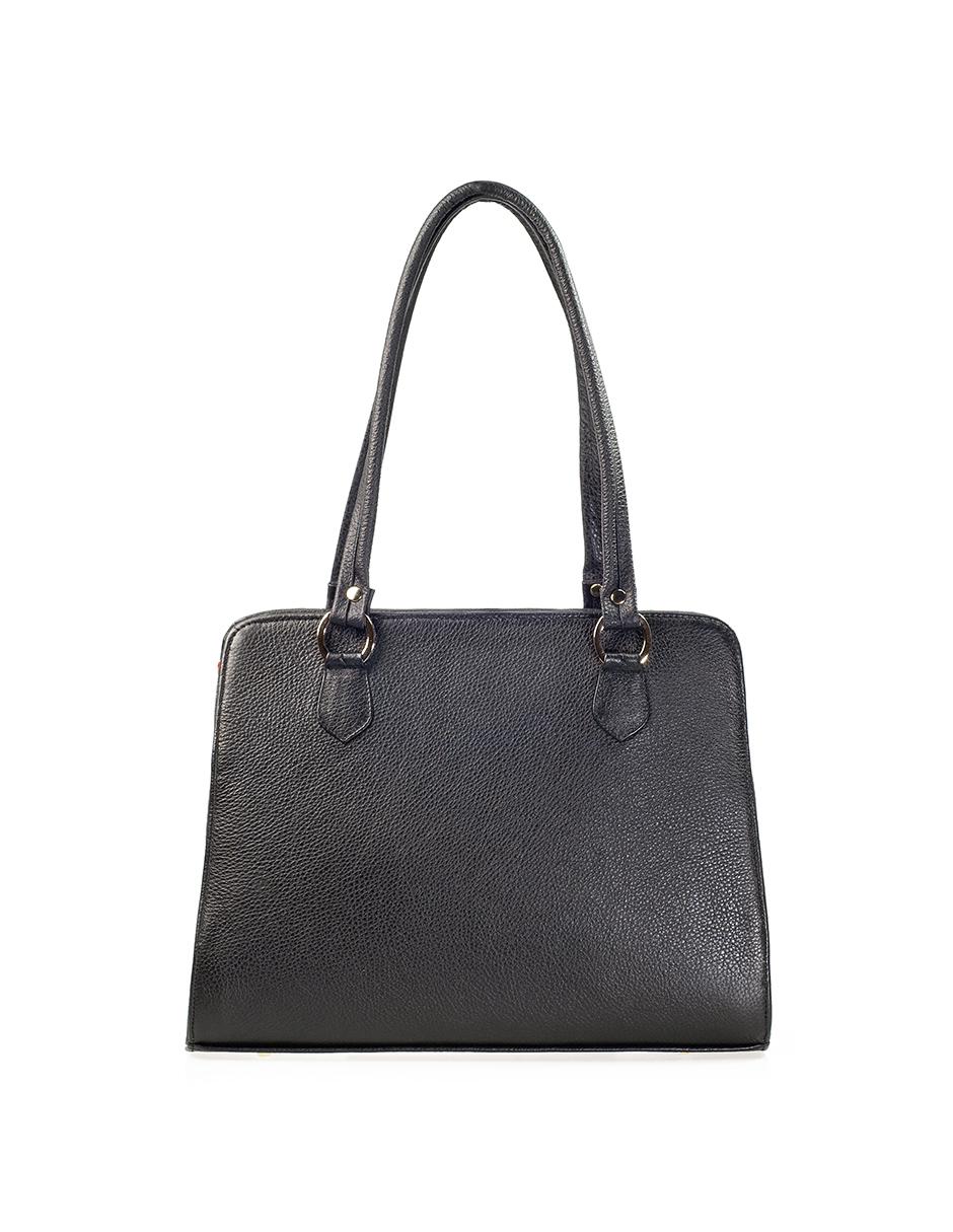 Bolsa tote SALMA PIEL TELAR de piel 5