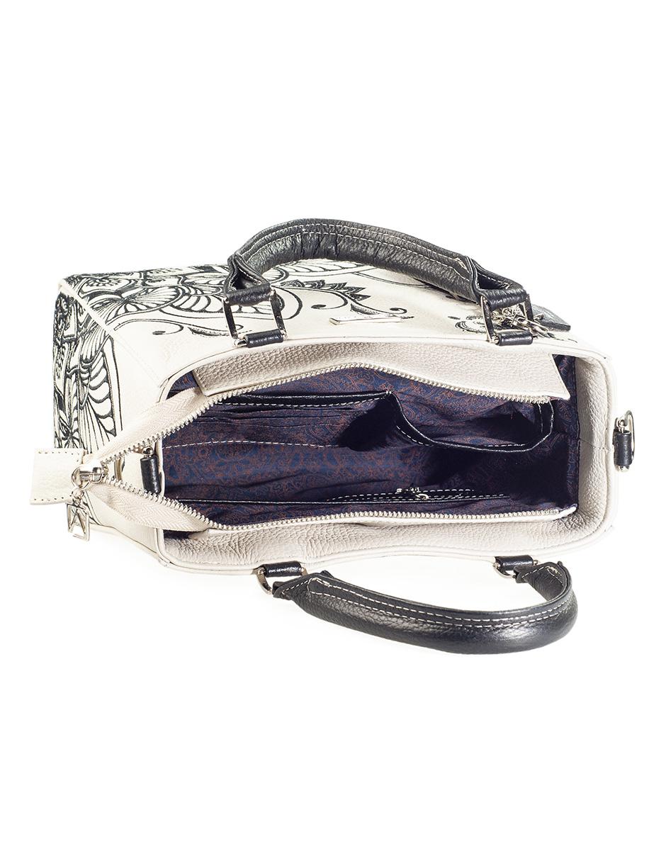Bolsa satchel México Querido de piel 5