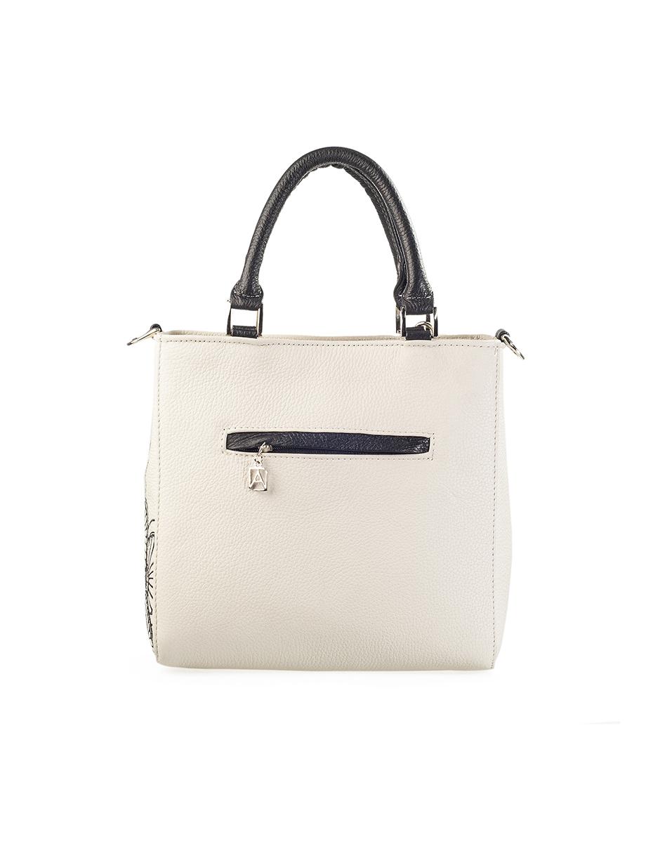 Bolsa satchel México Querido de piel 6