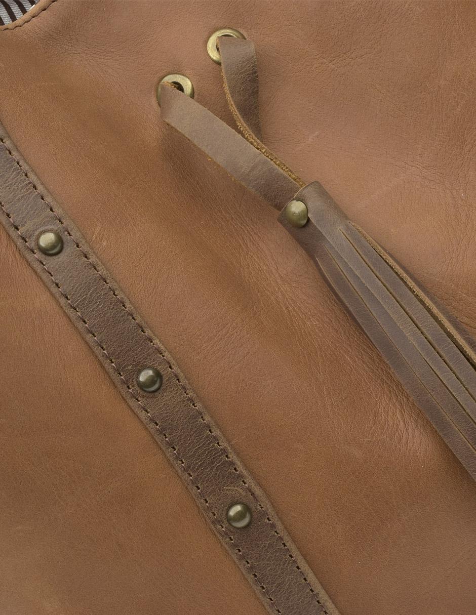Bolsa hobo de piel para mujer 4