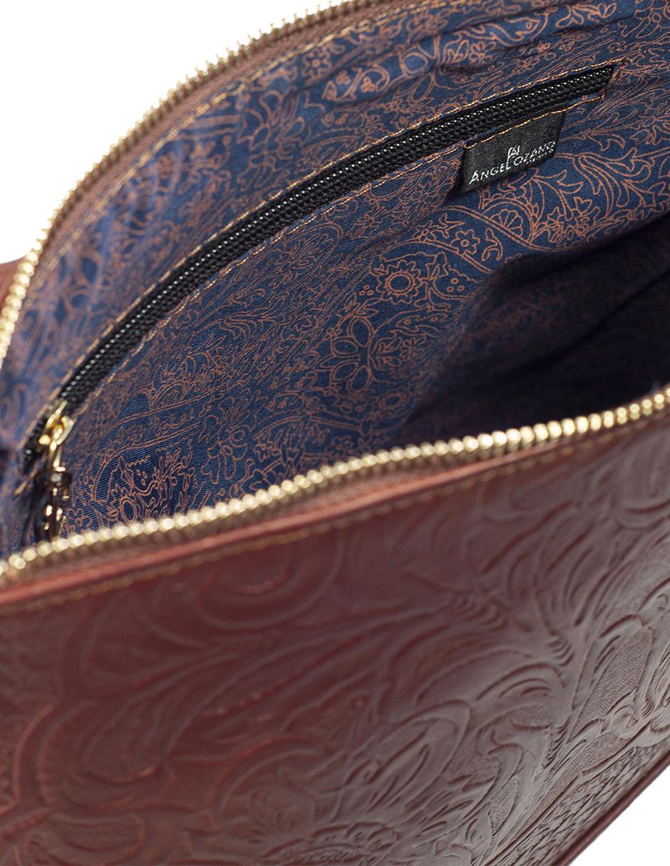 Bolsa crossbody México Querido de piel 4