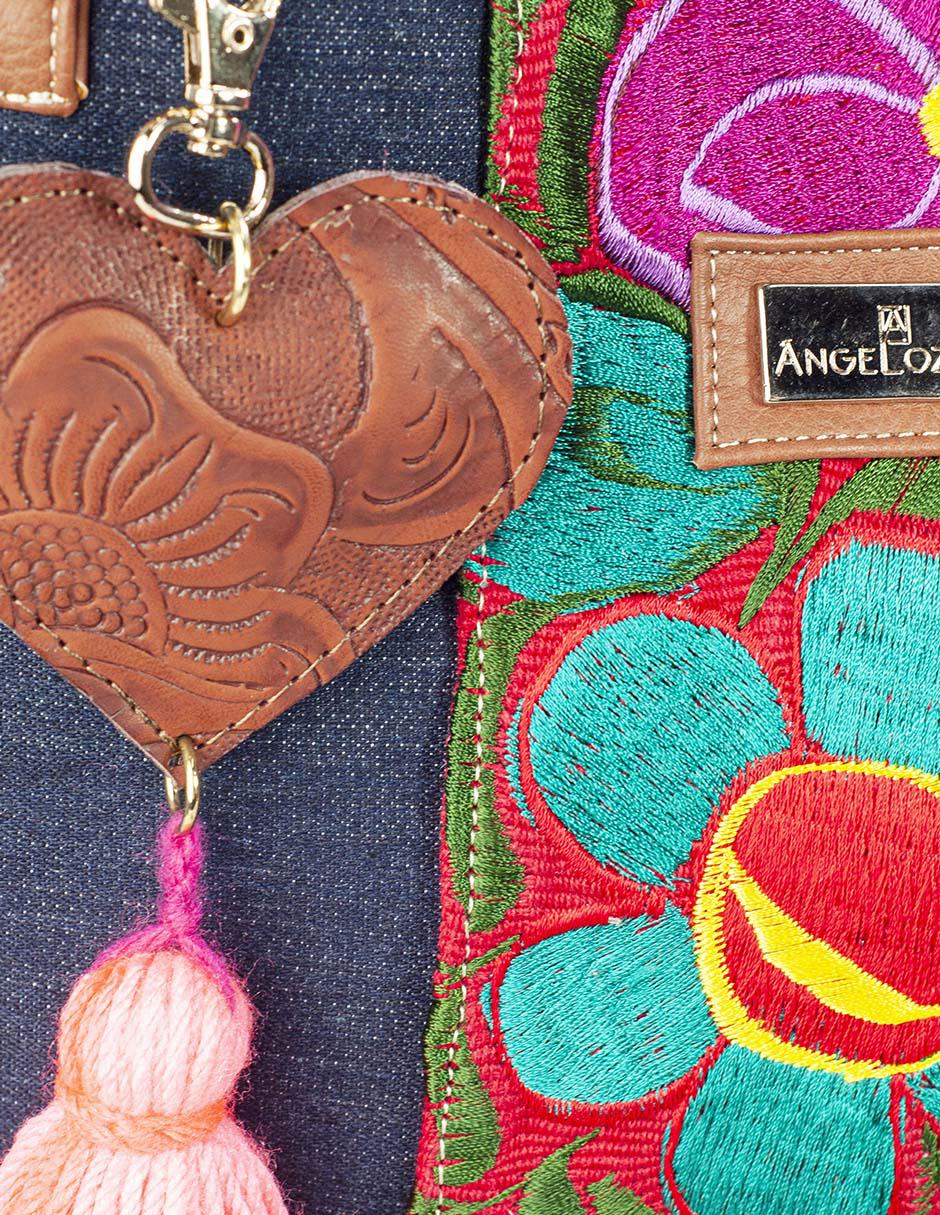 Bolsa tote México Querido de piel 6