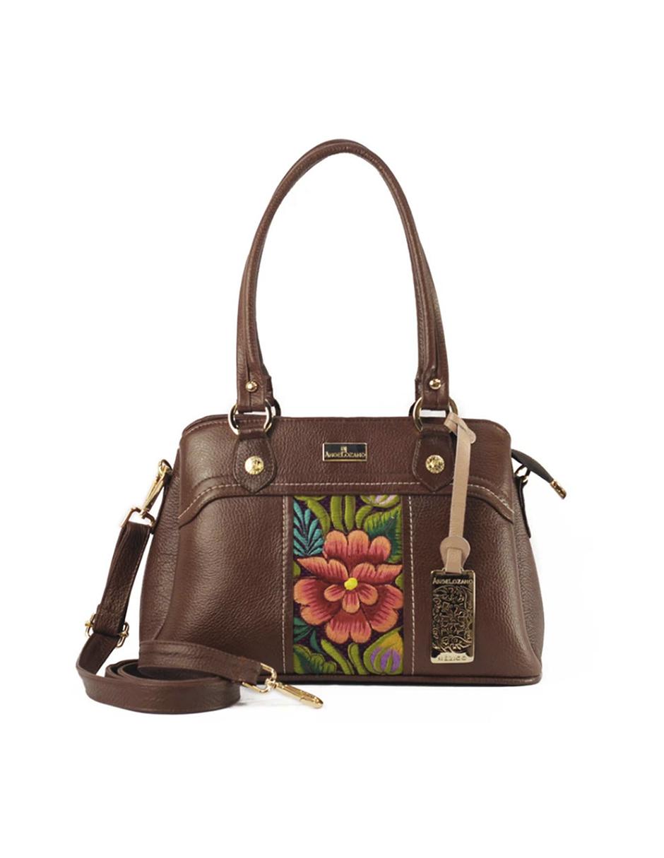 Bolsa satchel México Querido de piel