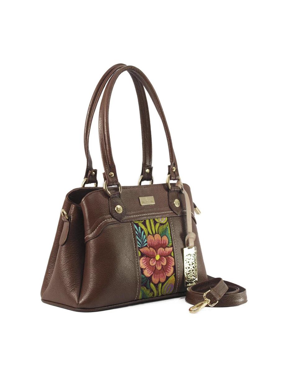 Bolsa satchel México Querido de piel 2