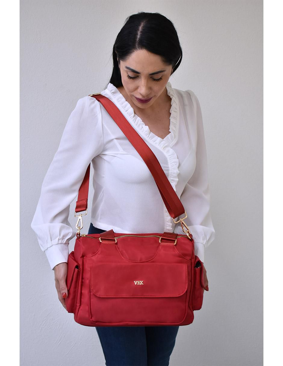 Bolsa satchel Vek para mujer