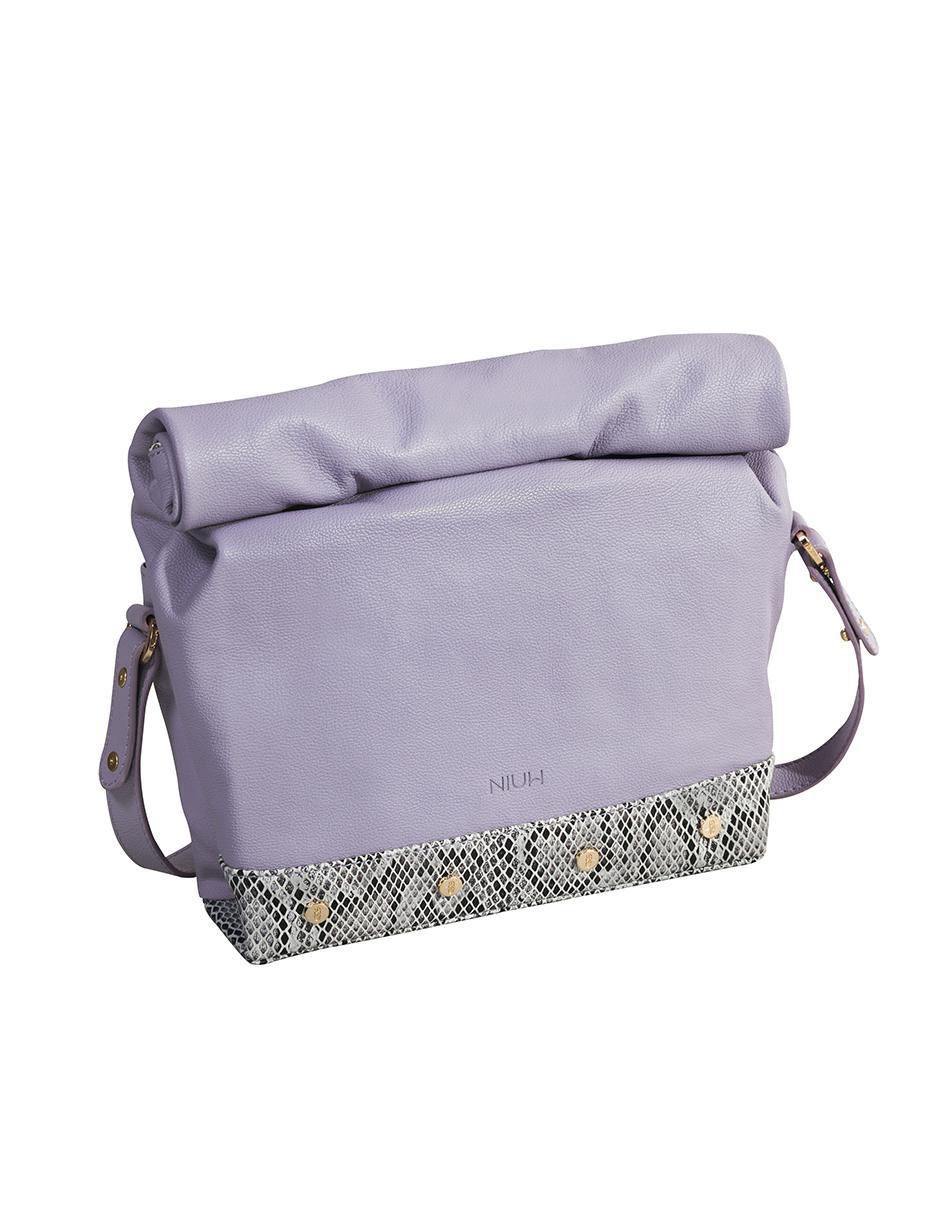 Bolsa crossbody de piel para mujer