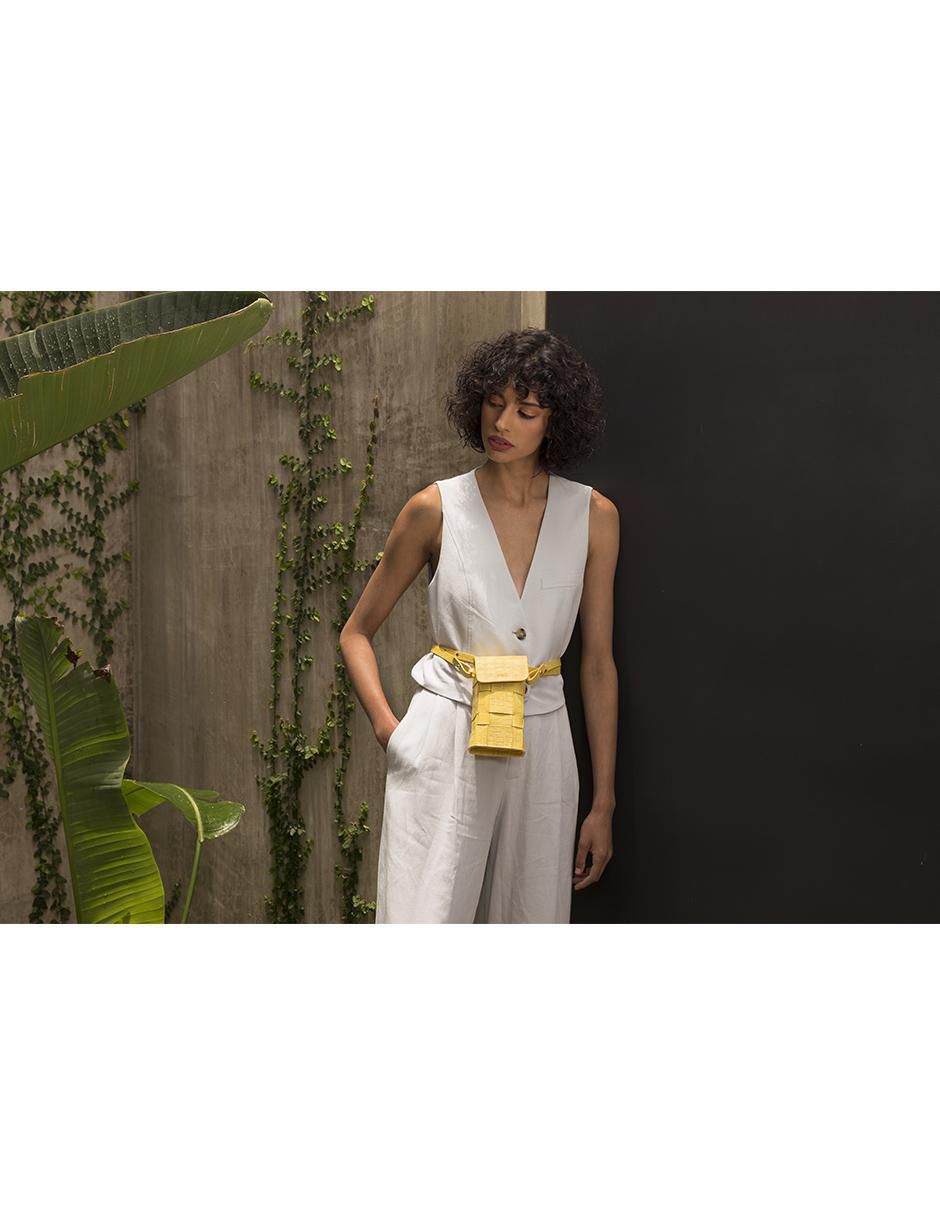 Bolsa crossbody Niuh Bisbita de piel