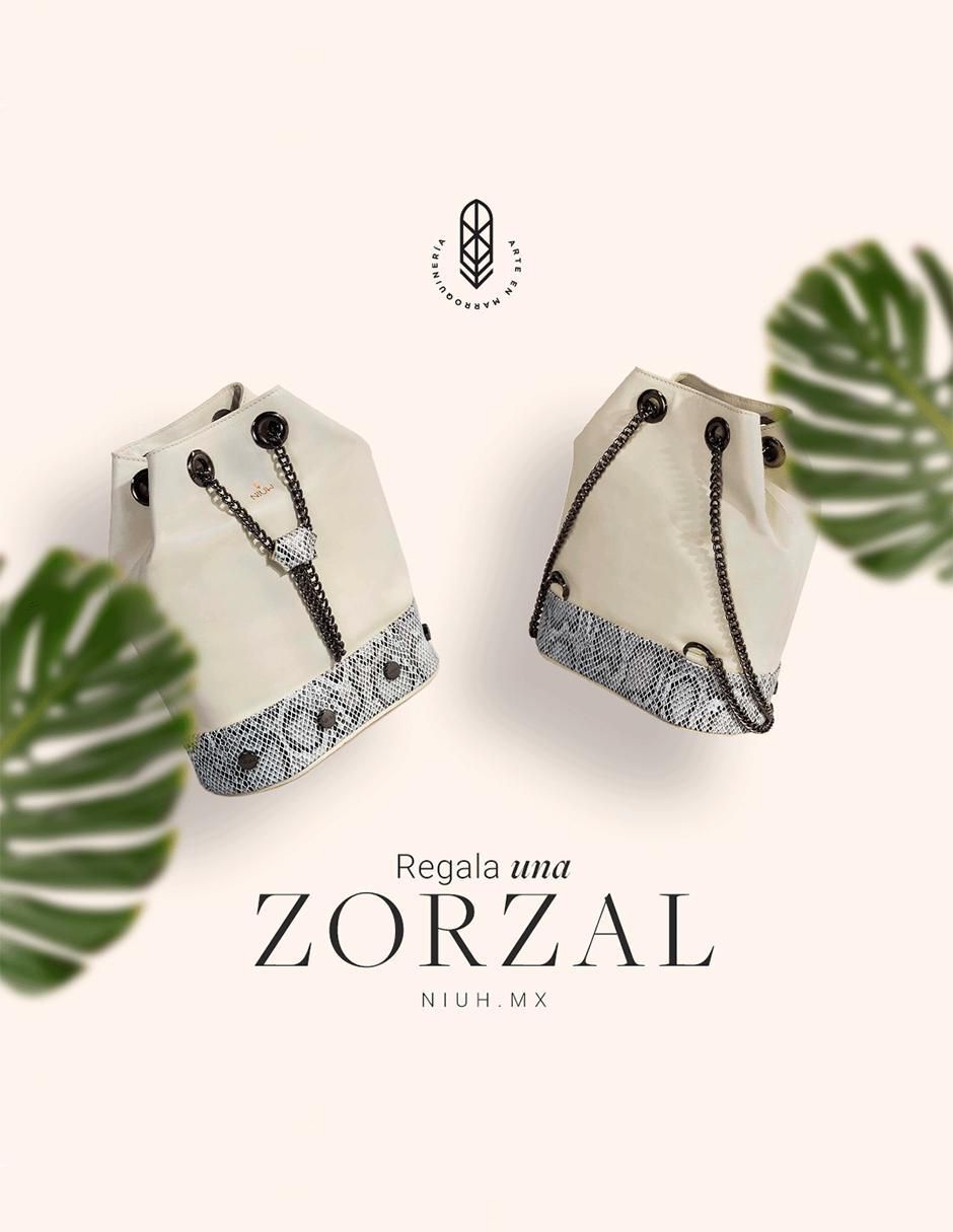 Bolsa backpack Niuh Zorzal de piel