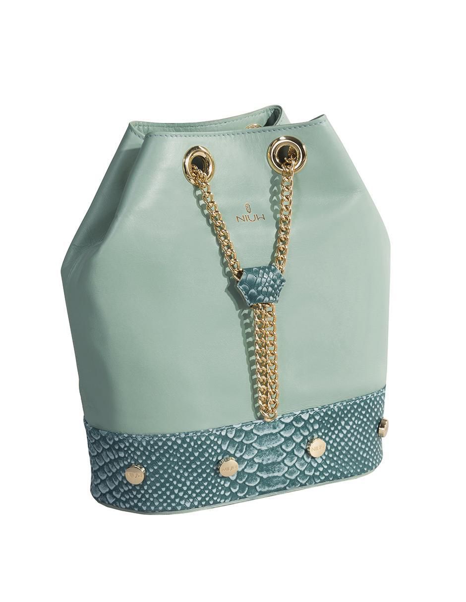 Backpack Zorzal de piel para mujer