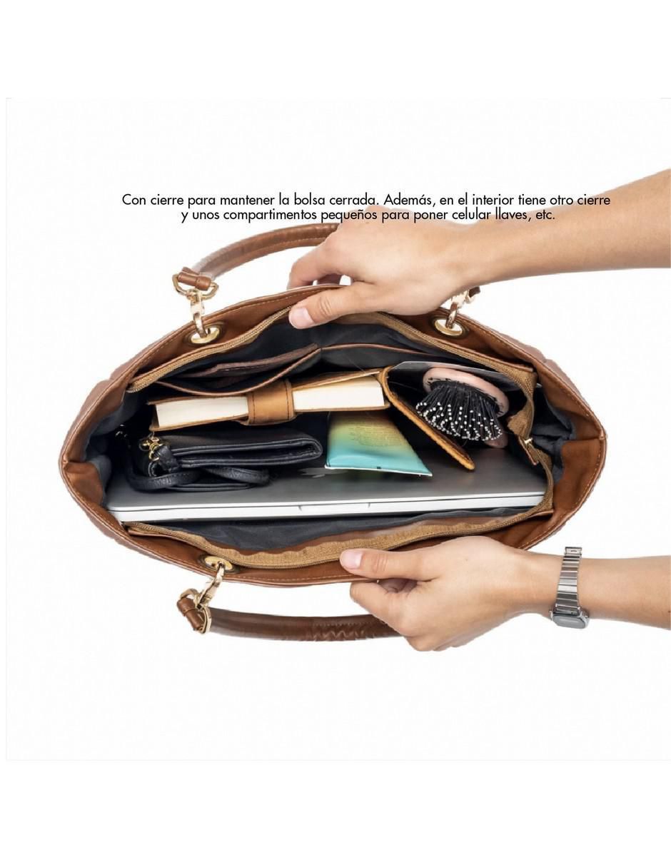 Bolsa tote Sintético para mujer 4