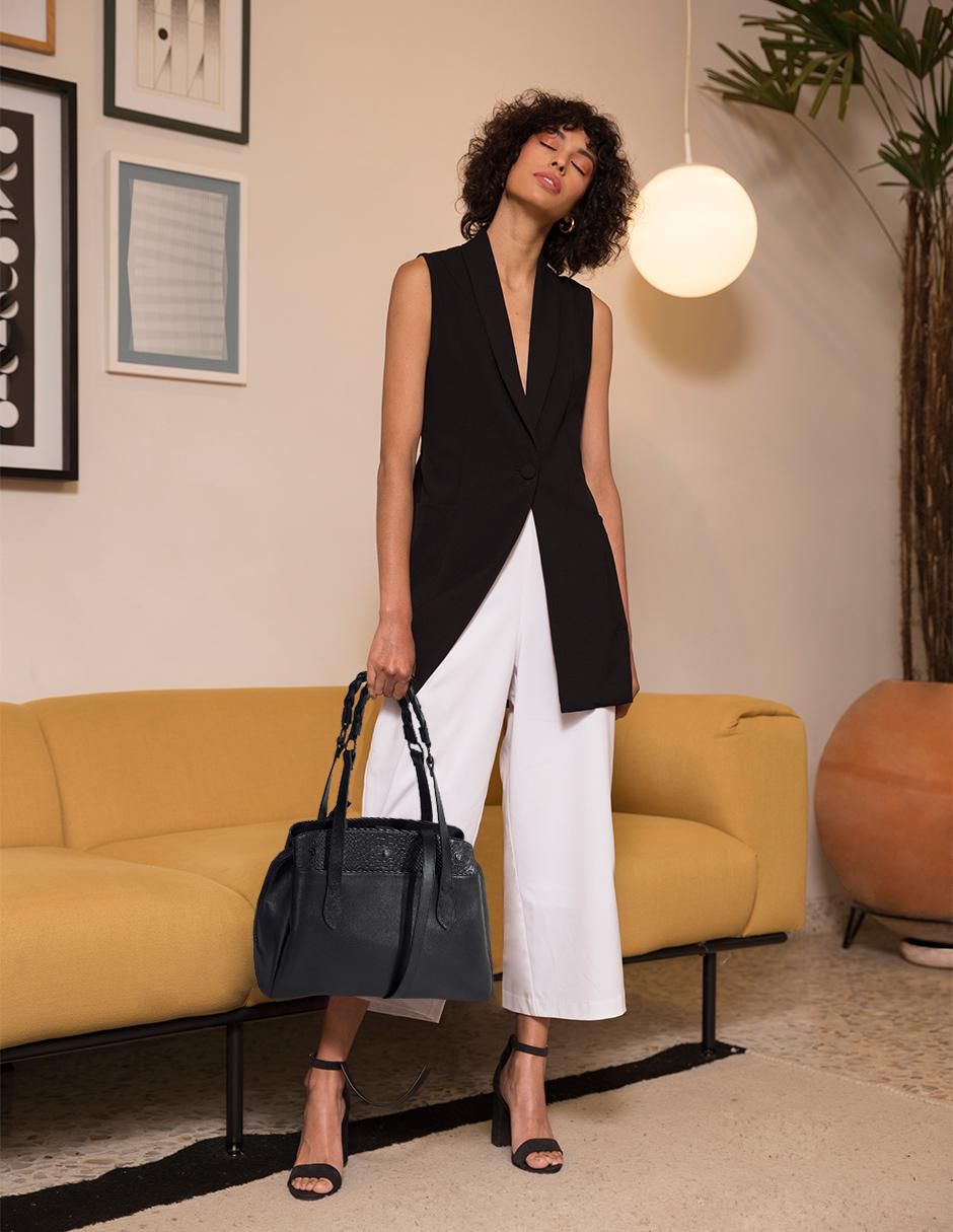 Bolsa tote Niuh Ninfa de piel