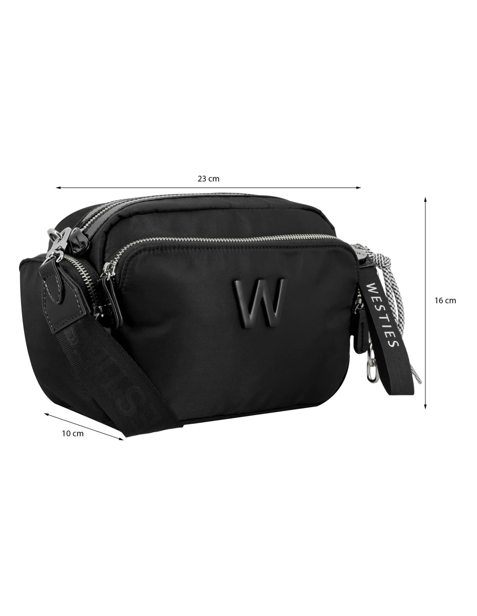 Bolsa crossbody bosco textil para mujer 8