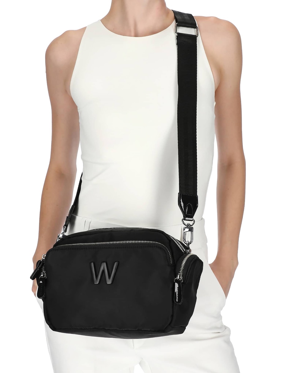 Bolsa crossbody bosco textil para mujer 5