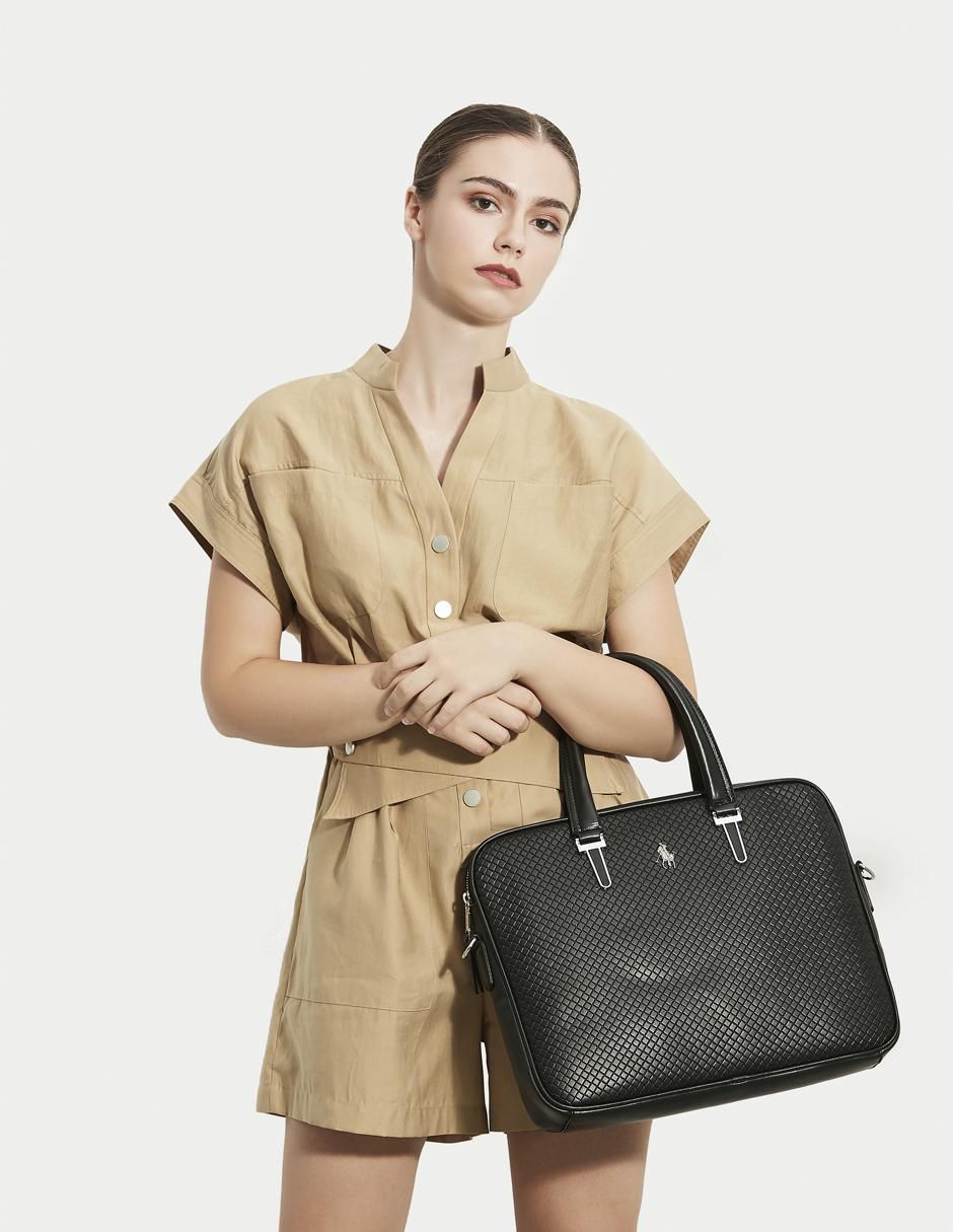 Maletín porta laptop 10 pulgadas de vinipiel 5