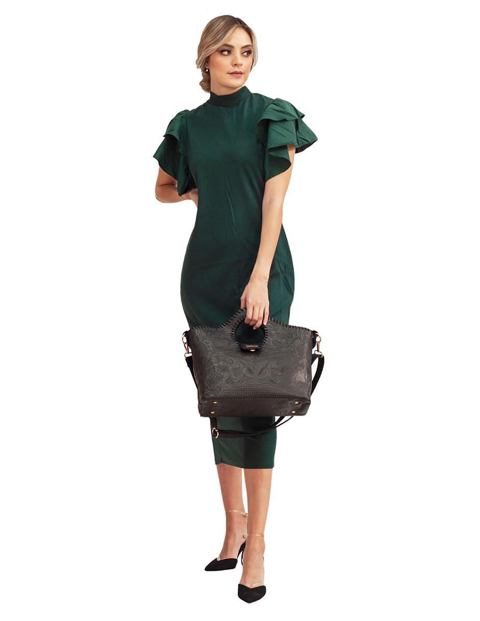 Bolsa tote de piel para mujer 6