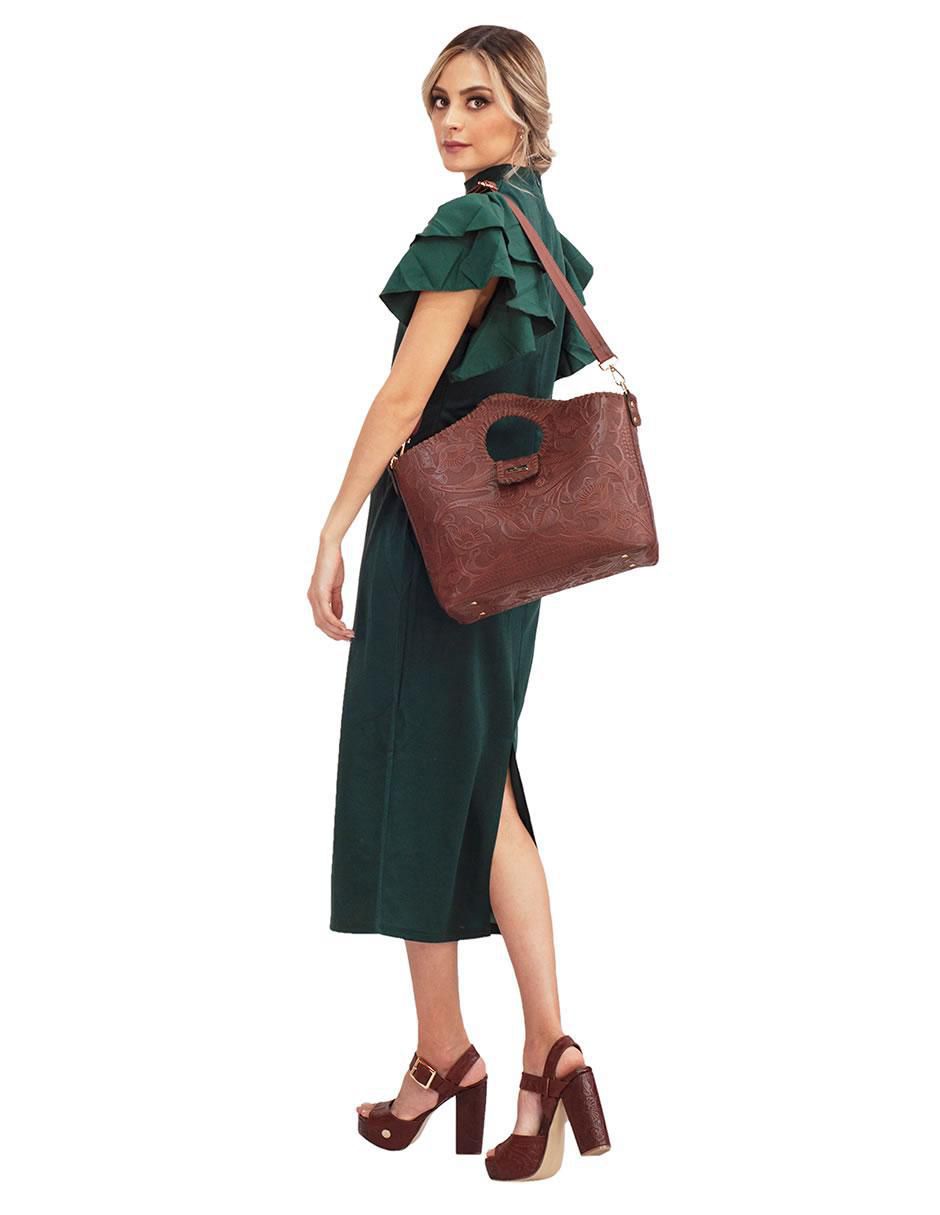 Bolsa tote de piel para mujer 5
