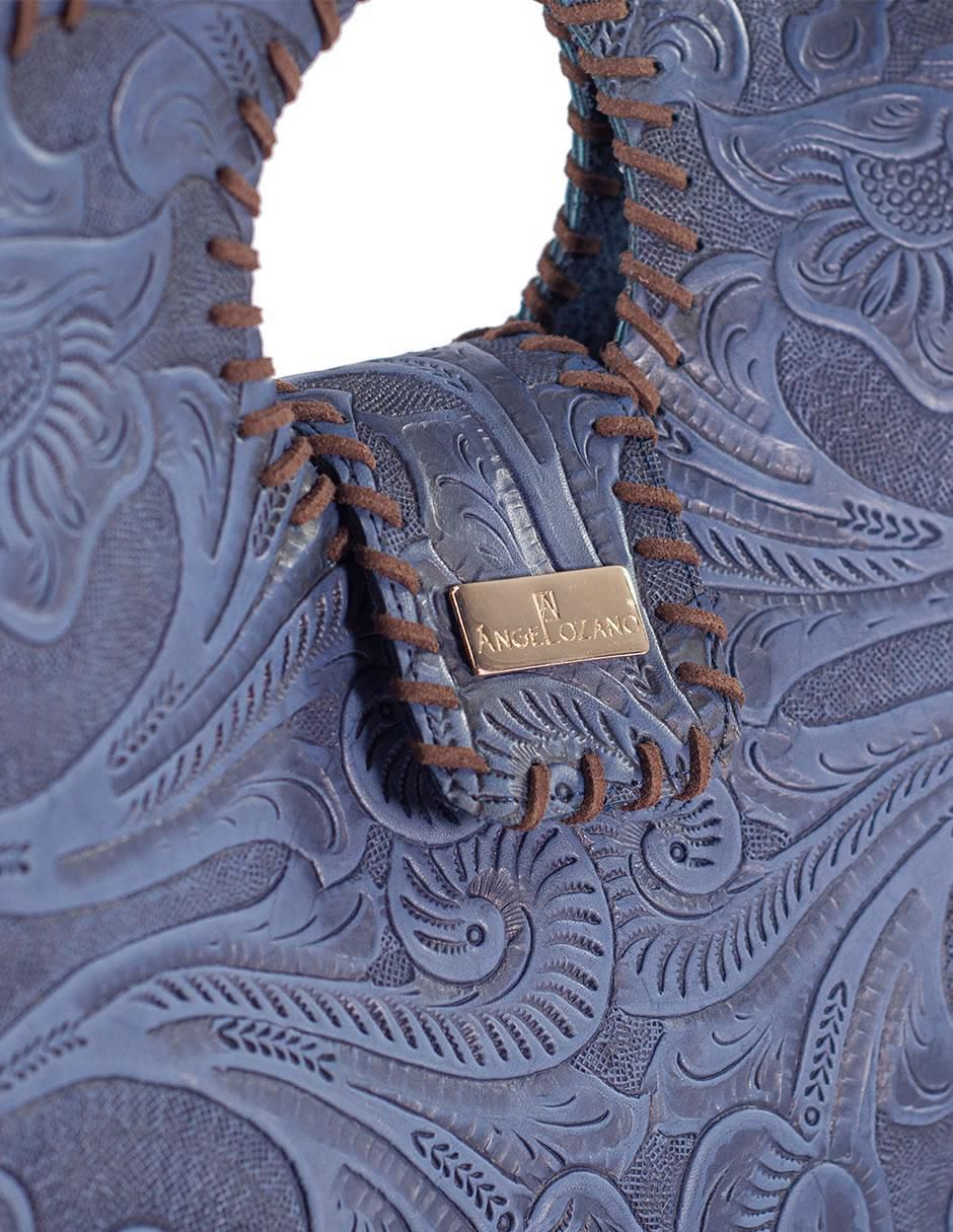 Bolsa tote Teresa de piel para mujer 6