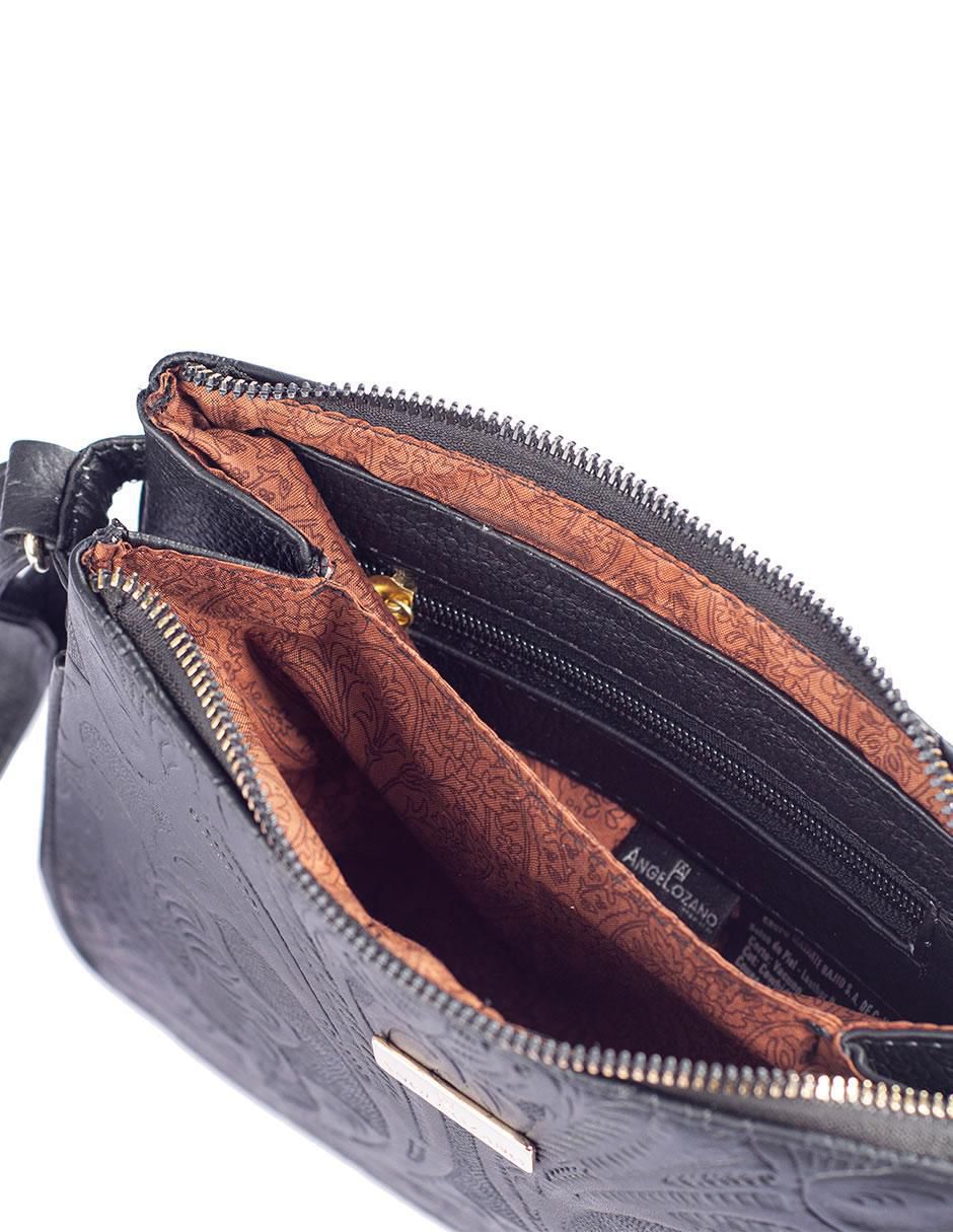 Bolsa crossbody Jaqueline de piel para mujer 4