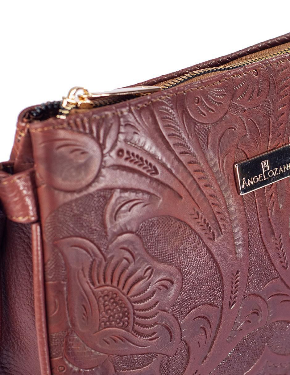 Bolsa crossbody Jaqueline de piel para mujer 3