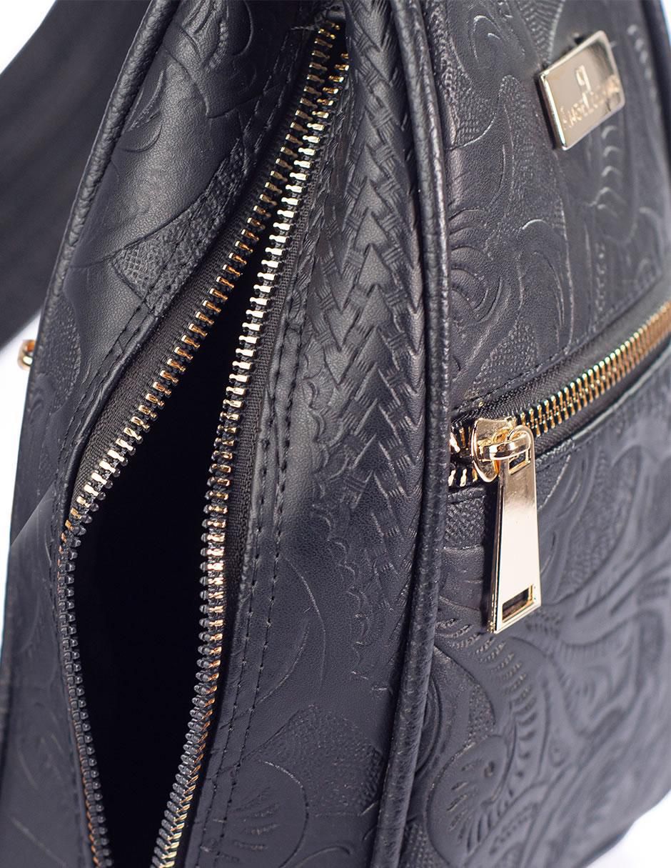 Bolsa messenger Celia de piel para mujer 6