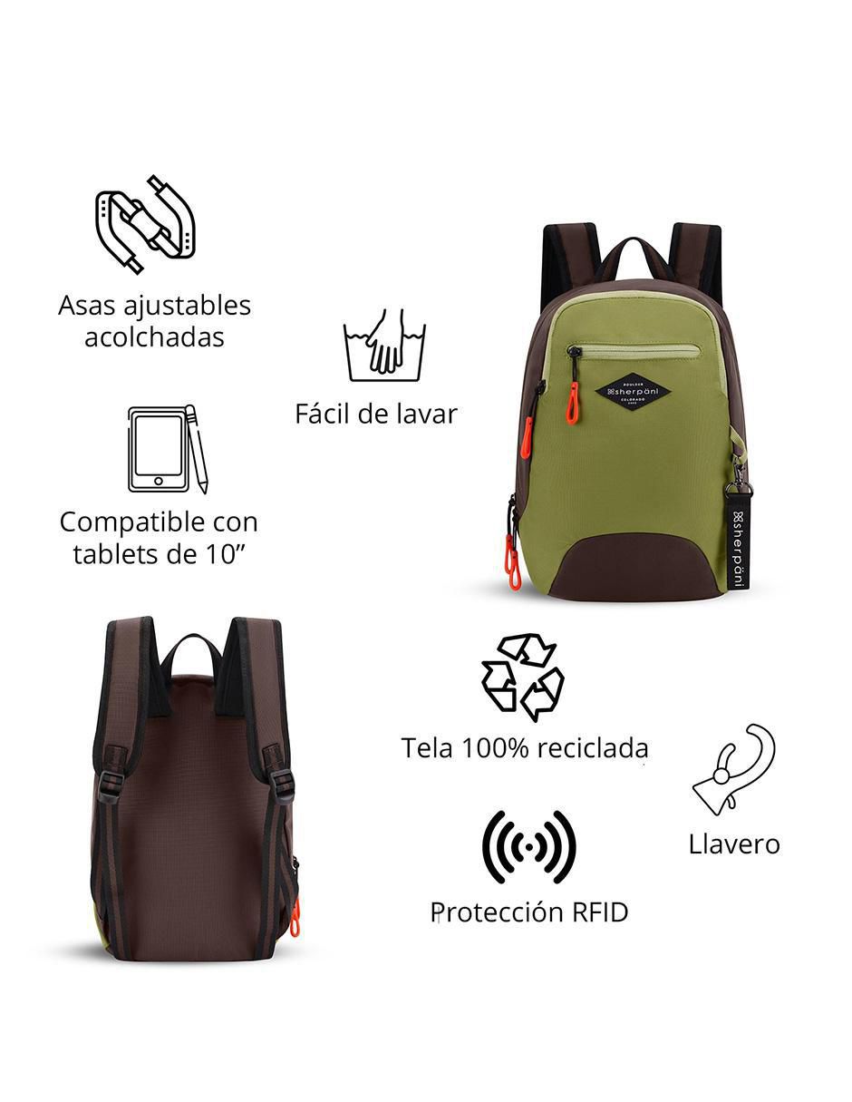 Mochila para viaje Vespa impermeable para mujer 4
