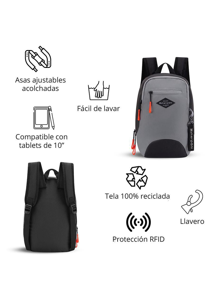 Mochila para viaje Vespa impermeable para mujer 5