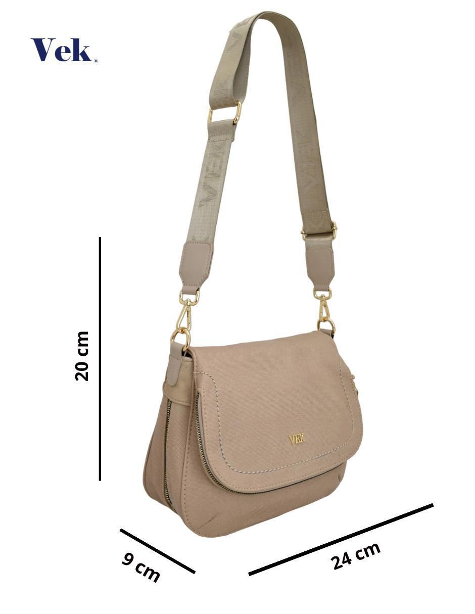 Bolsa crossbody vek linea 29 sin licencia de poliuretano para mujer