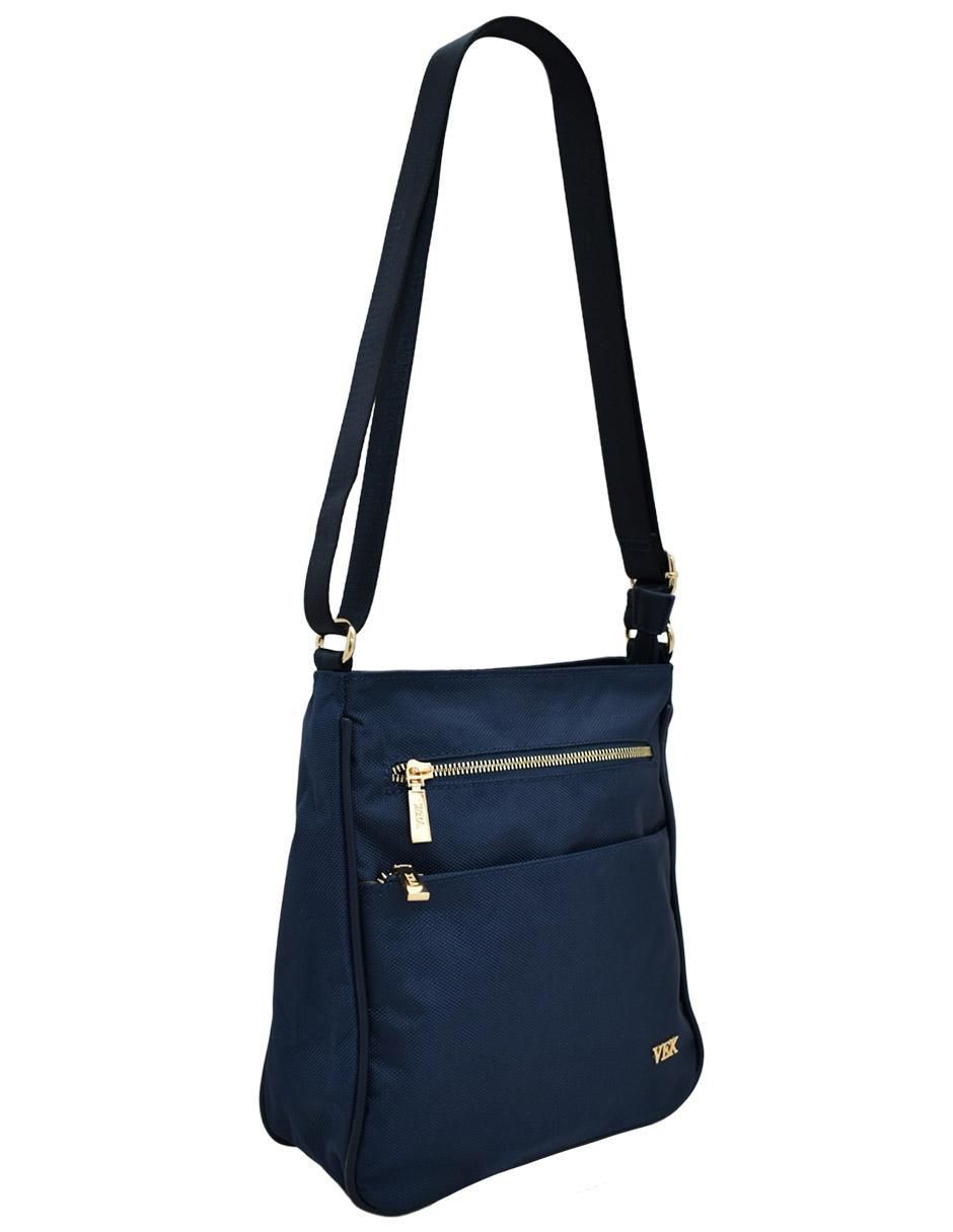 Bolsa crossbody vek linea 24 sin licencia de poliéster y poliuretano para mujer