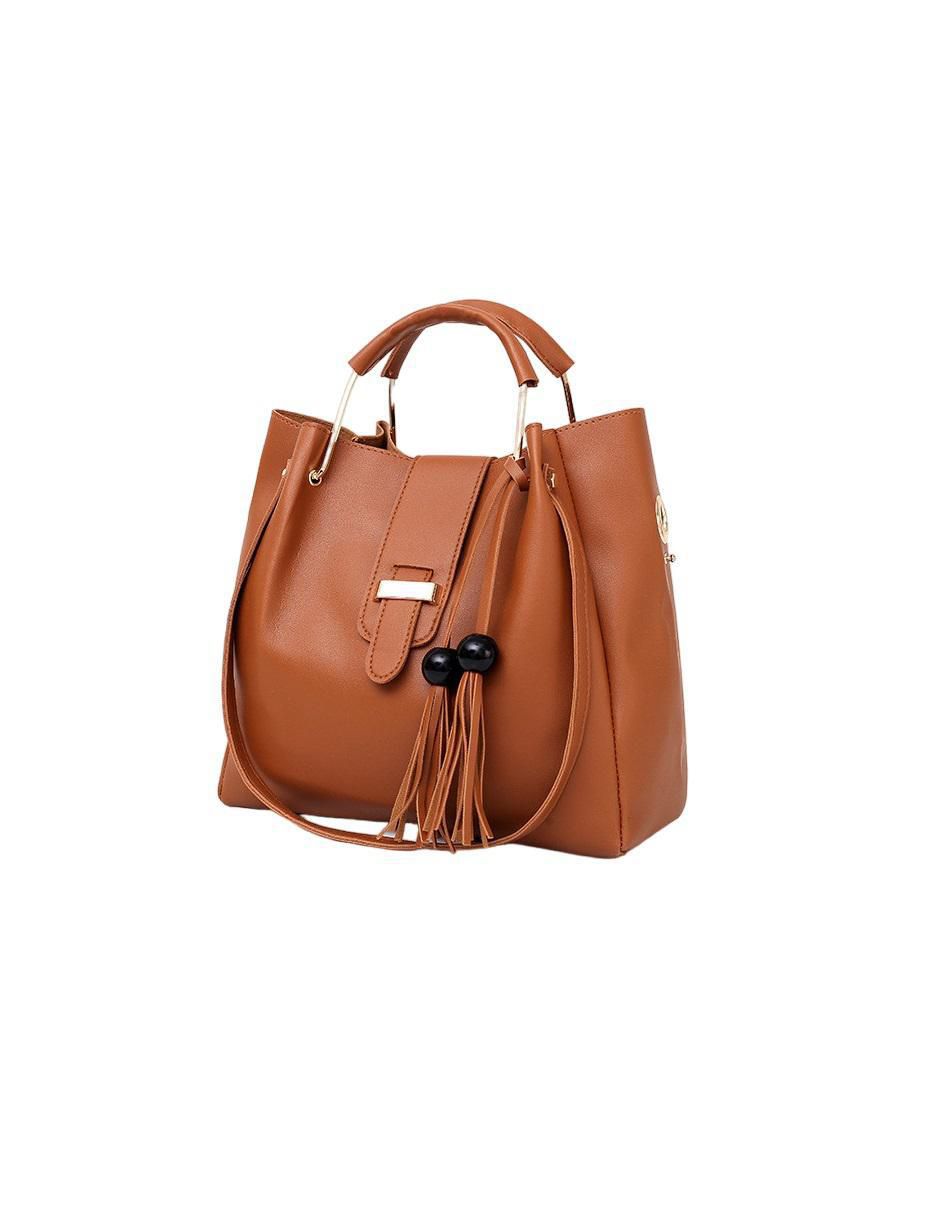 Bolsa tote de cuero para mujer 8