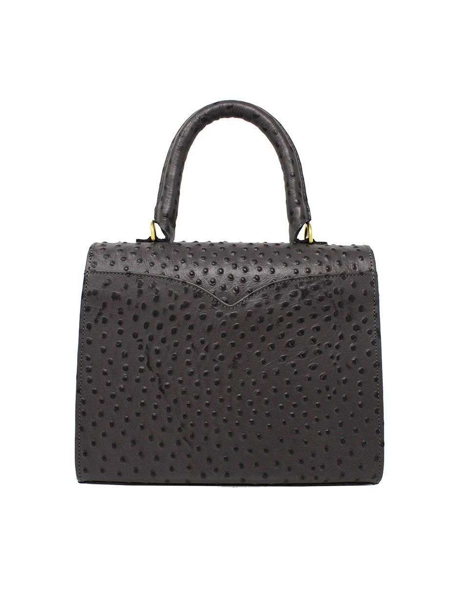Bolsa satchel de piel para mujer 7