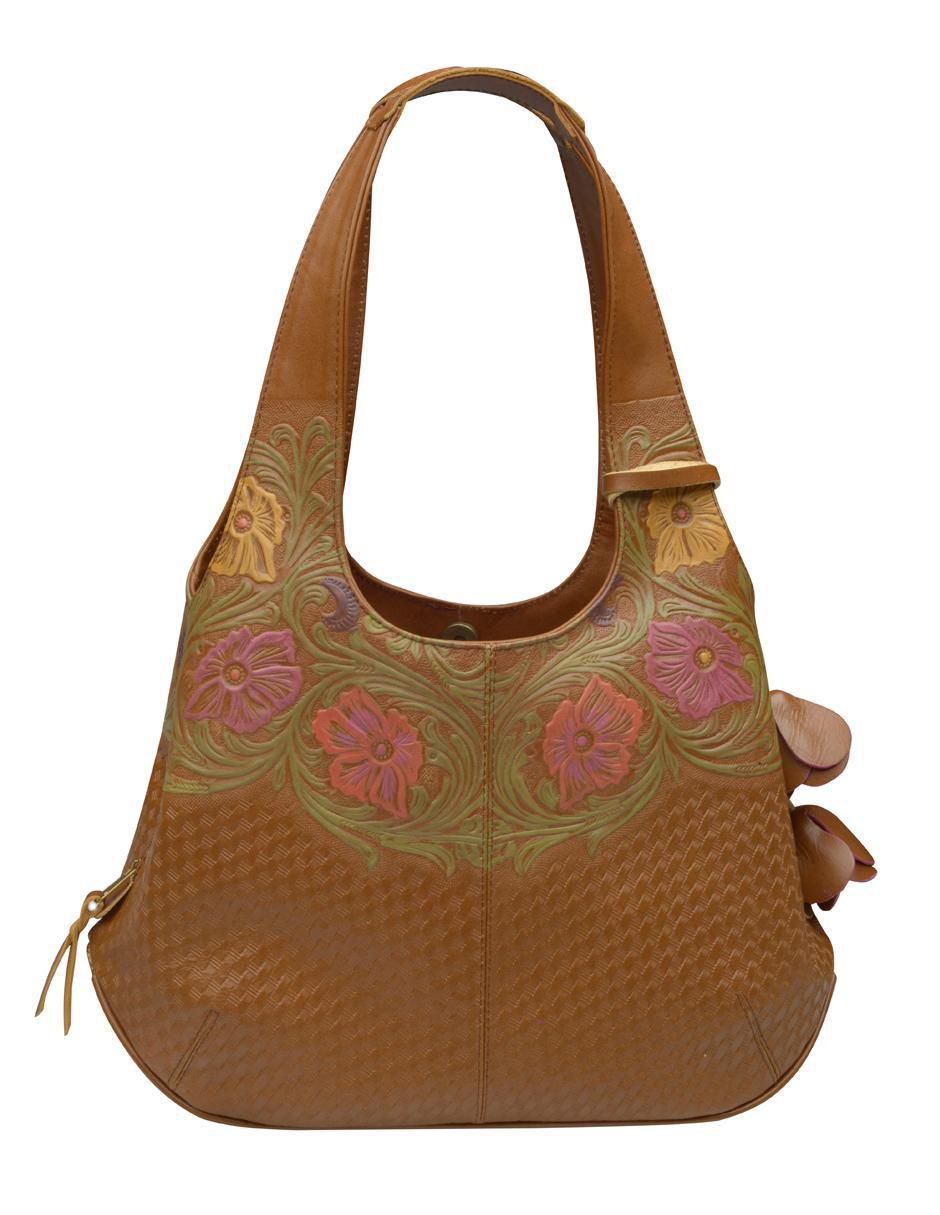 Bolsa hobo Nowei de cuero para mujer 3