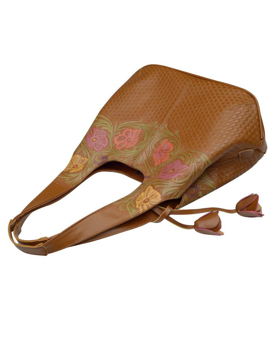 Bolsa hobo Nowei de cuero para mujer 5