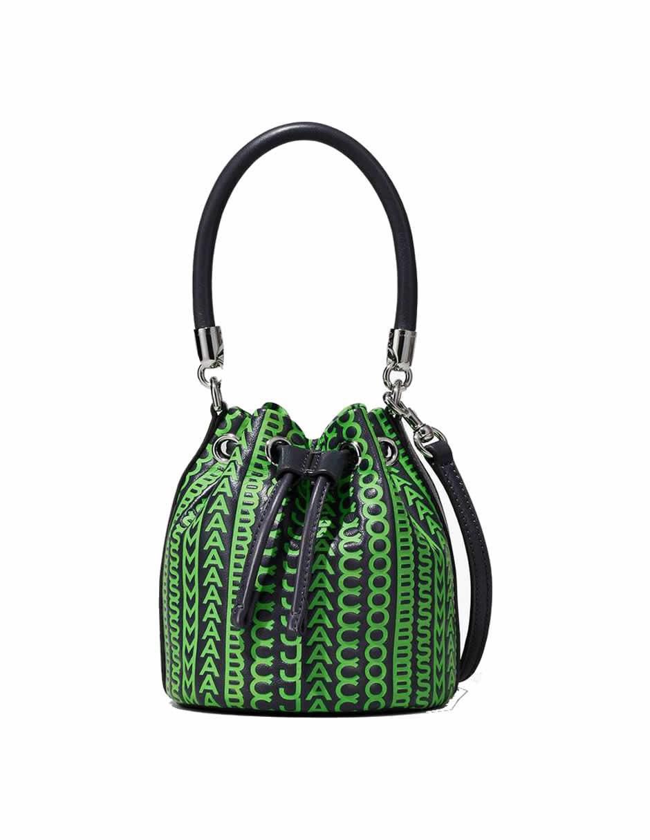 Bolsa bucket de cuero unisex 2