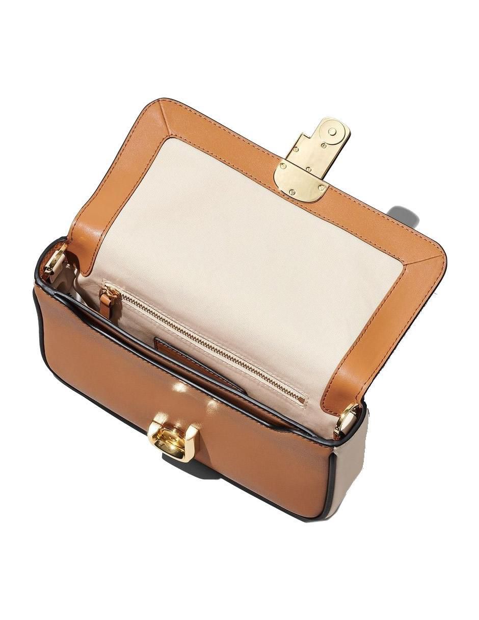 Bolsa crossbody The Colourblock de cuero unisex 3