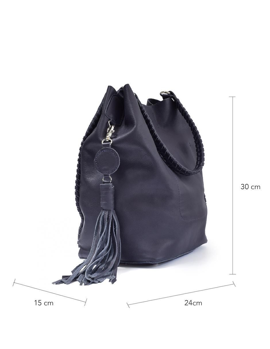 Bolsa tote de piel para mujer 4
