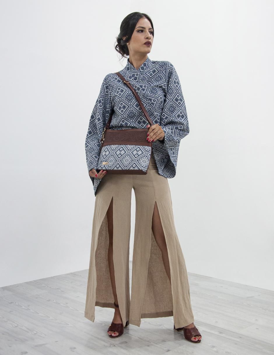 Bolsa crossbody Jazmín de piel para mujer 6