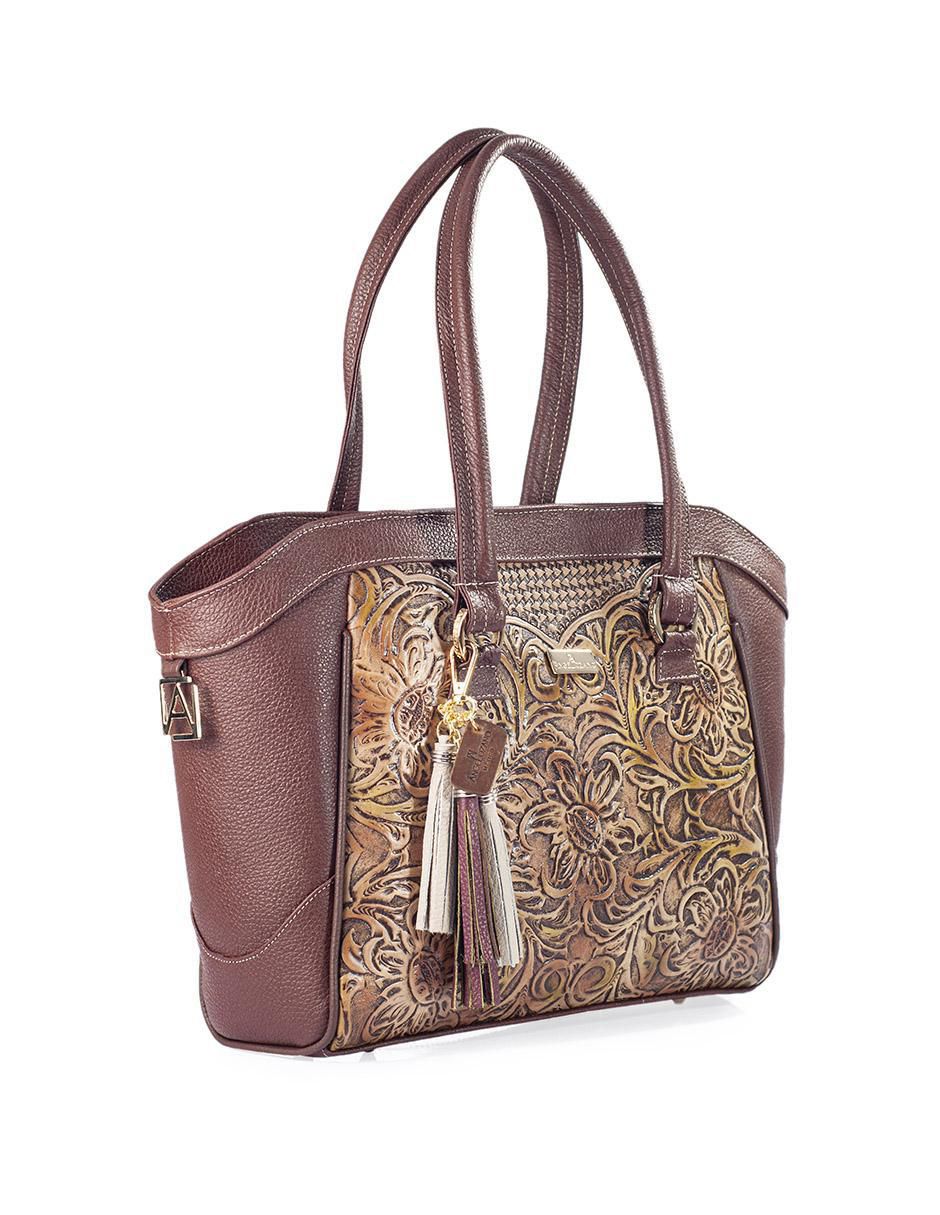 Bolsa tote Maya de piel para mujer 2