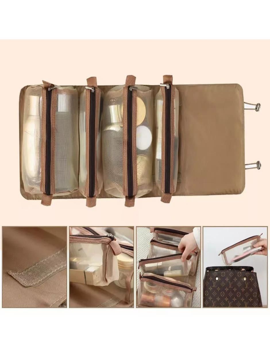 Cosmetiquera para maquillaje Leegoo impermeable para mujer 2