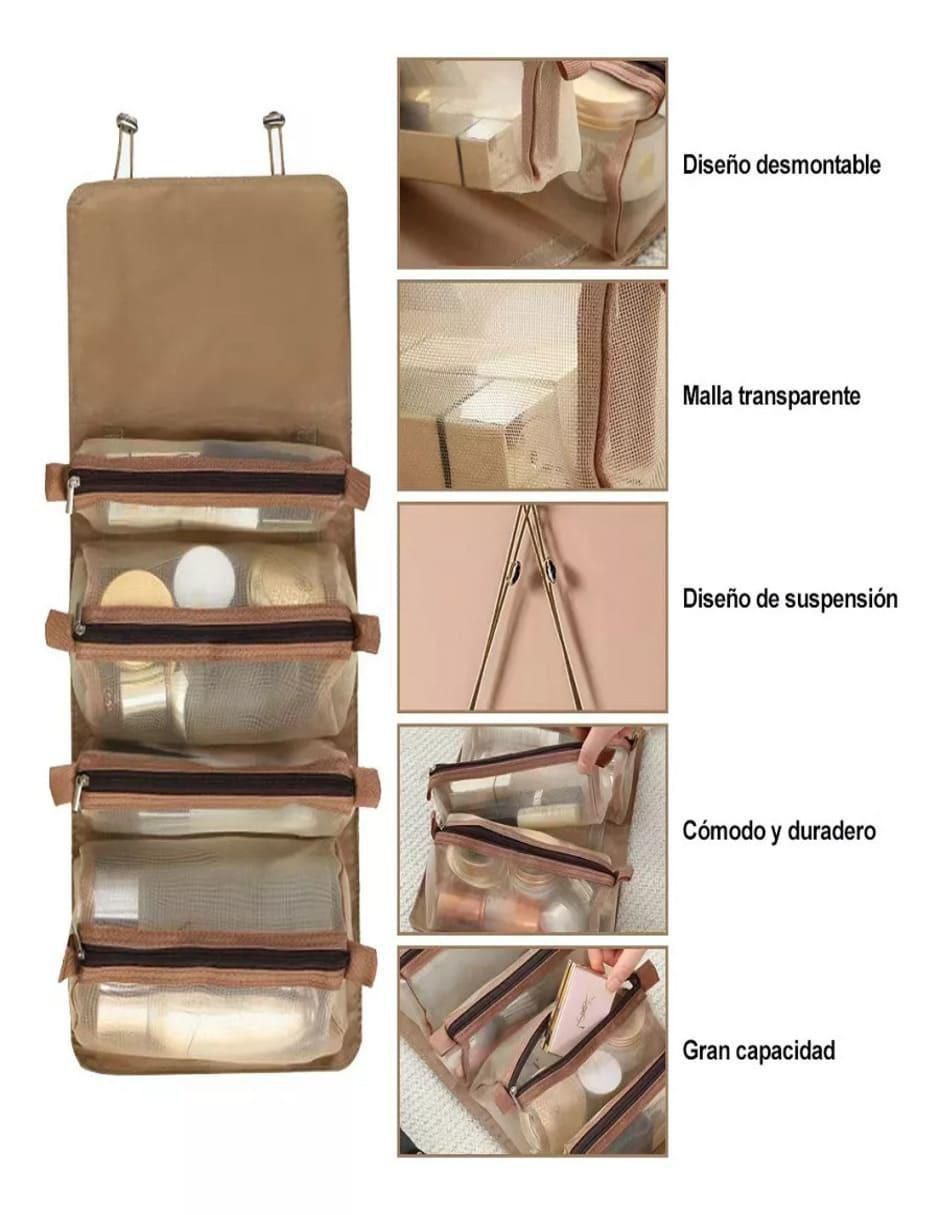 Cosmetiquera para maquillaje Leegoo impermeable para mujer 3