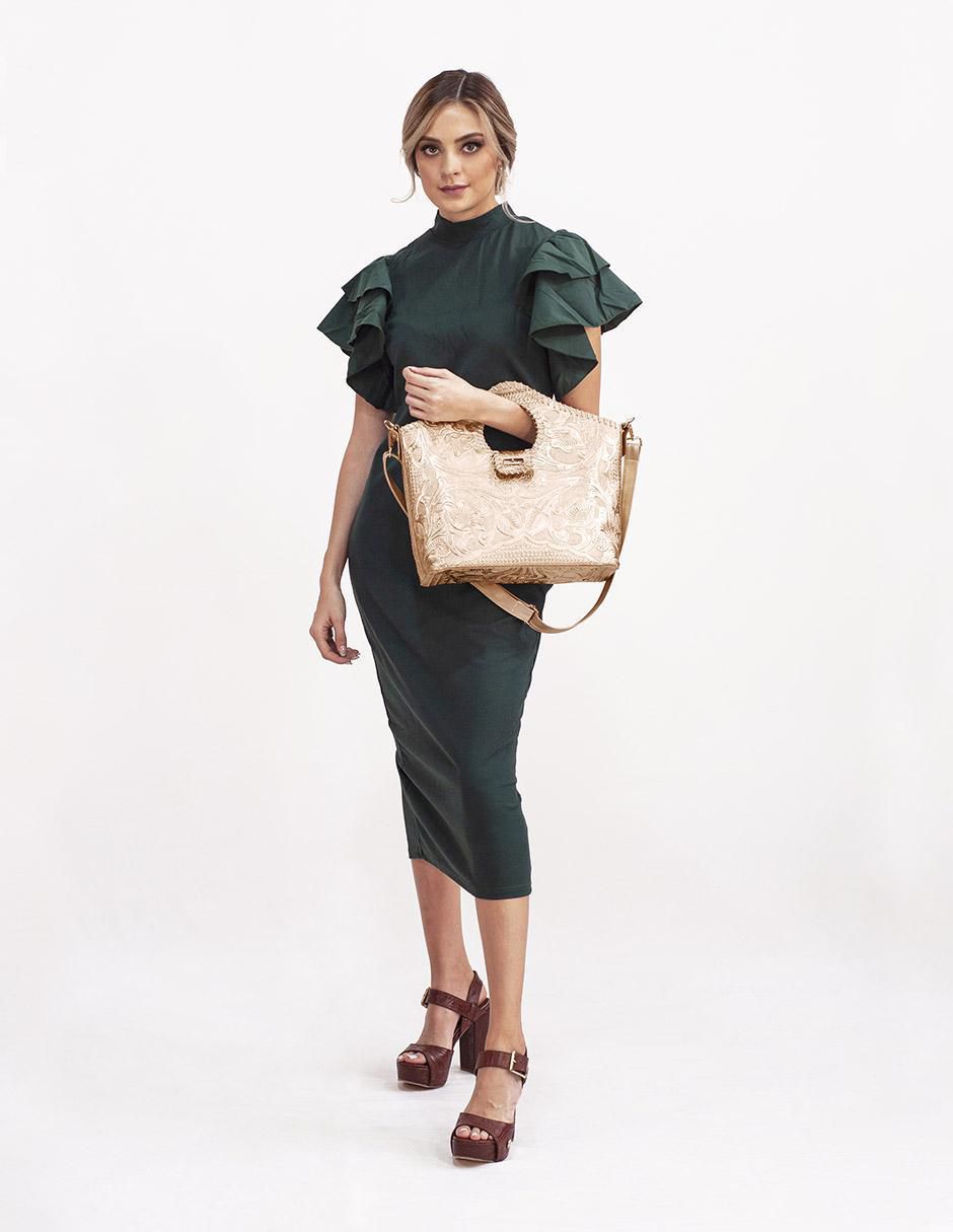 Bolsa tote Teresa de piel para mujer 5
