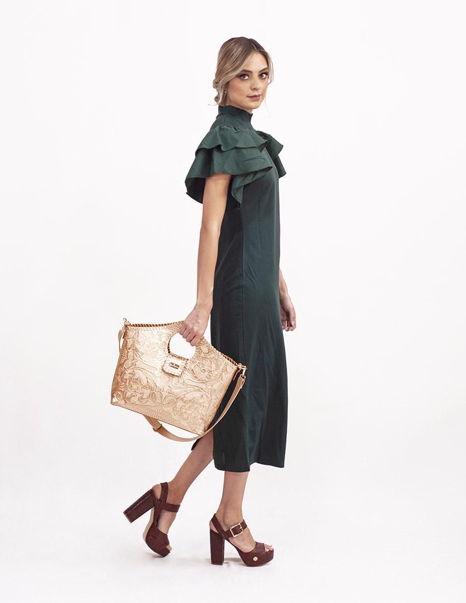 Bolsa tote Teresa de piel para mujer 6