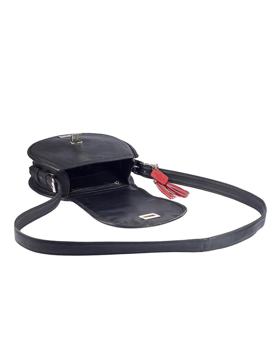 Bolsa crossbody Natalia Telar de piel para mujer 4