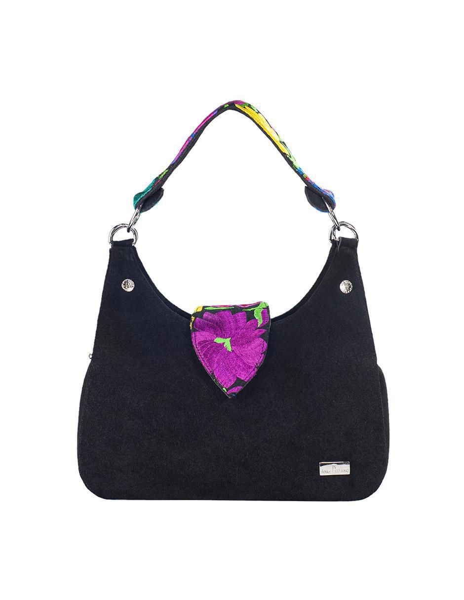 Bolsa satchel Irma Telar de piel para mujer