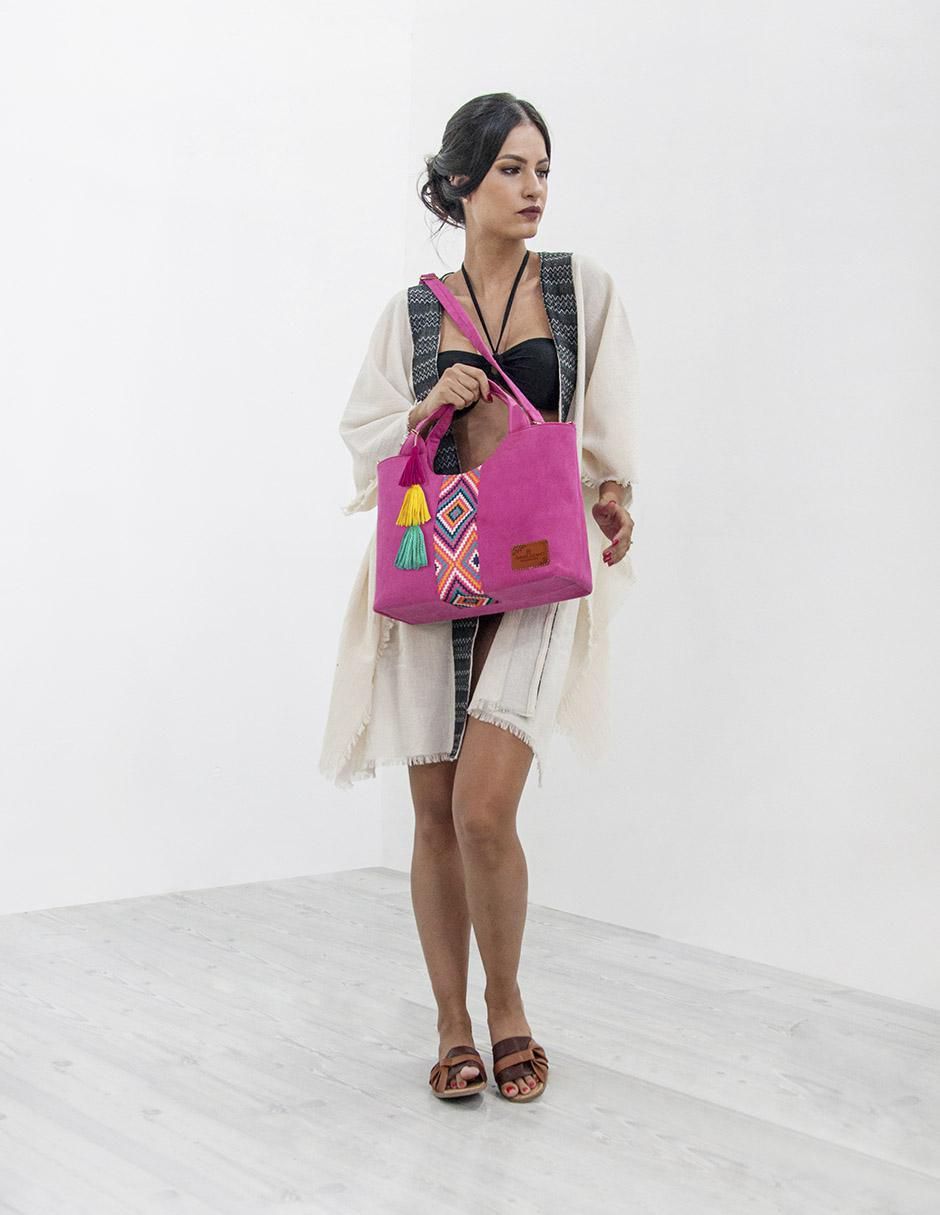 Bolsa satchel Izamal Sublimado para mujer 5