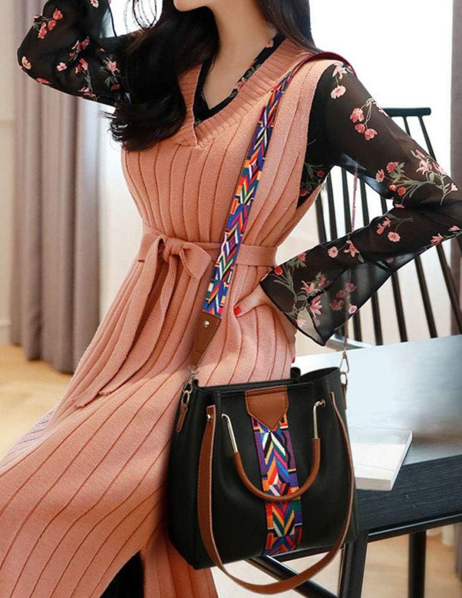 Bolsa tote Set De Bolsos para mujer 4