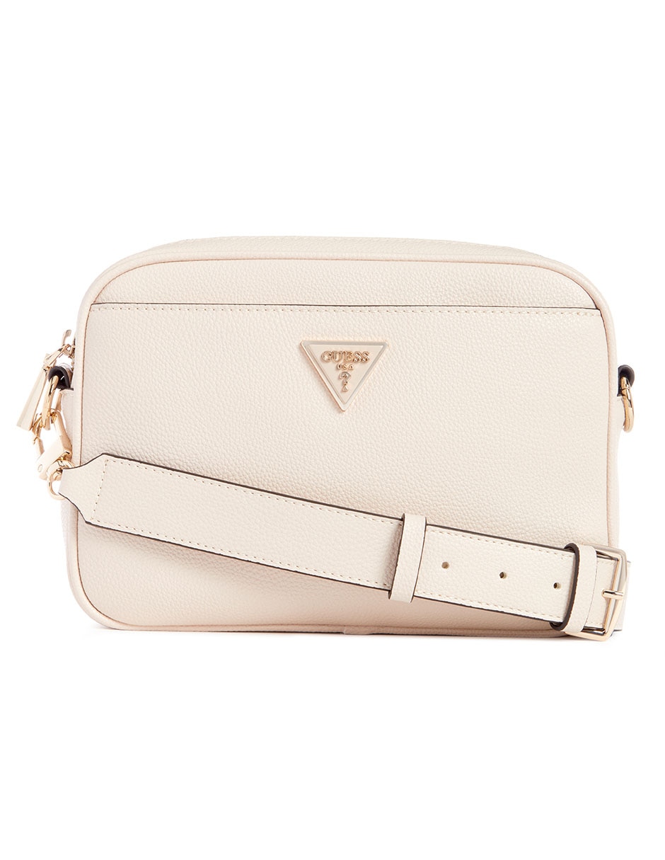 bolsa crossbody guess beige