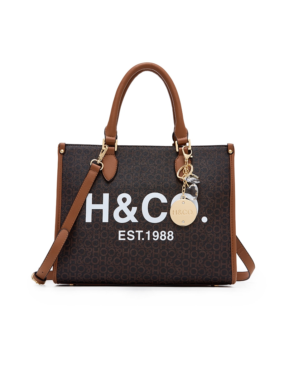 Bolsa satchel H&CO Rex para mujer