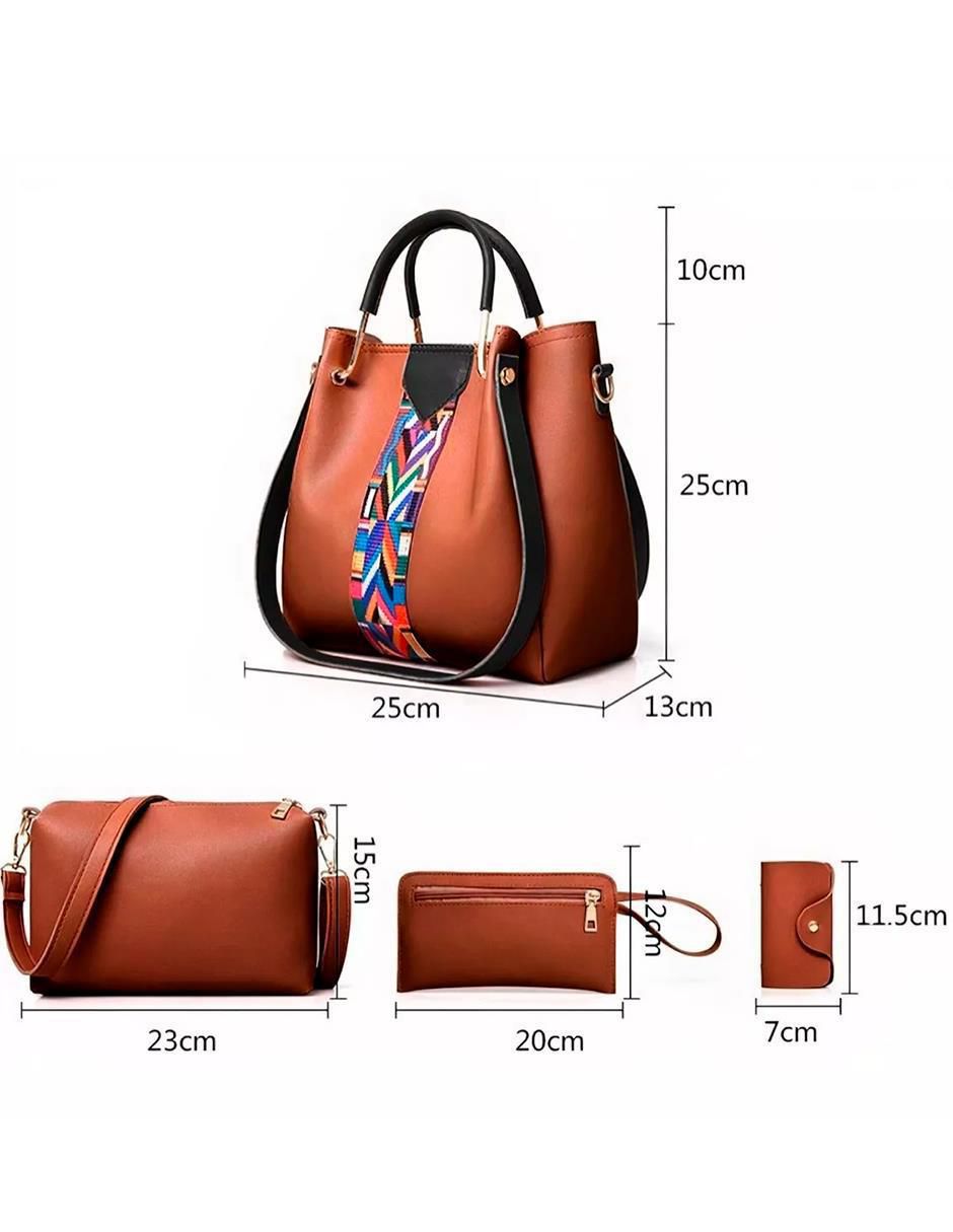 Set de bolsas tote Artesanal para mujer 4
