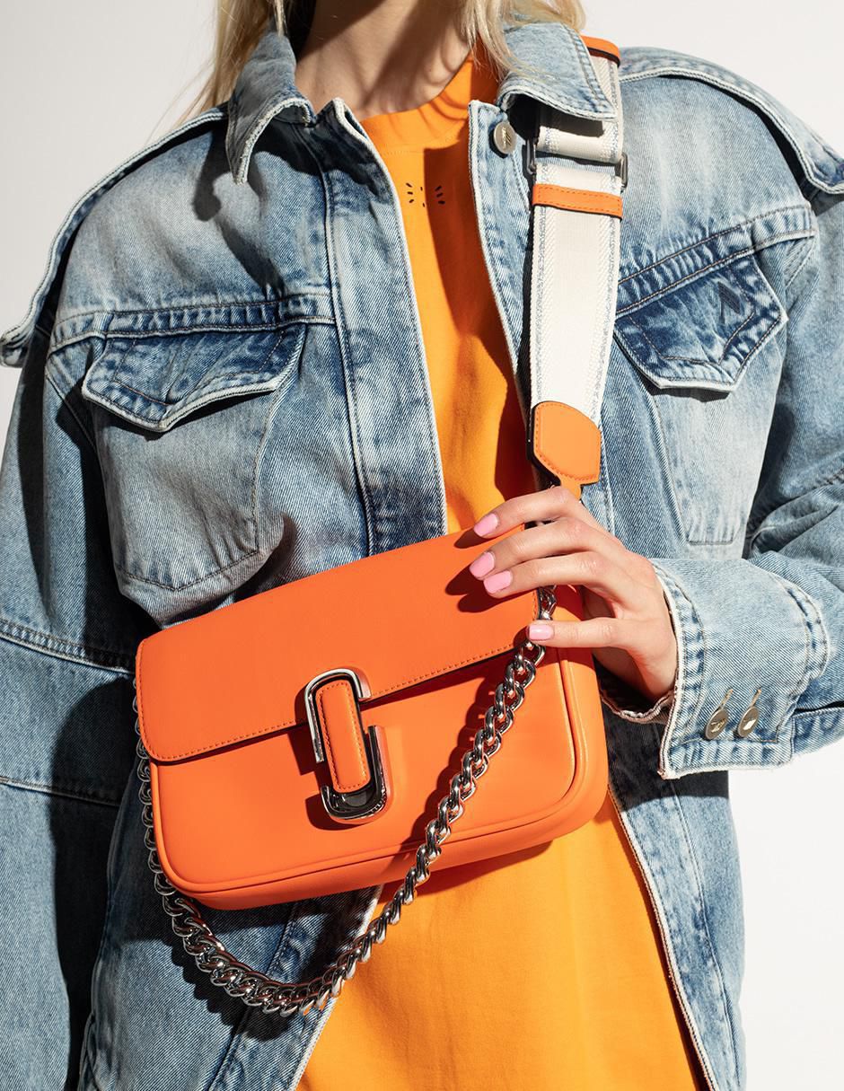 Bolsa crossbody de cuero unisex